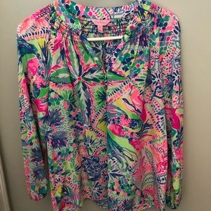 Beautiful Elsa Silk Top!